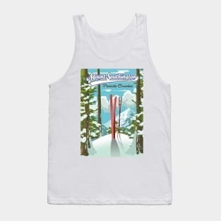 Mount Southington ski poster Tank Top